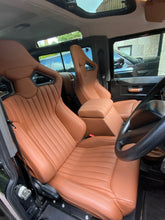 Load image into Gallery viewer, Four Leather Seats and Cubby - Land Rover Defender 90