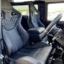 Load image into Gallery viewer, Front Seats and Cubby - Land Rover Defender 90 & 110